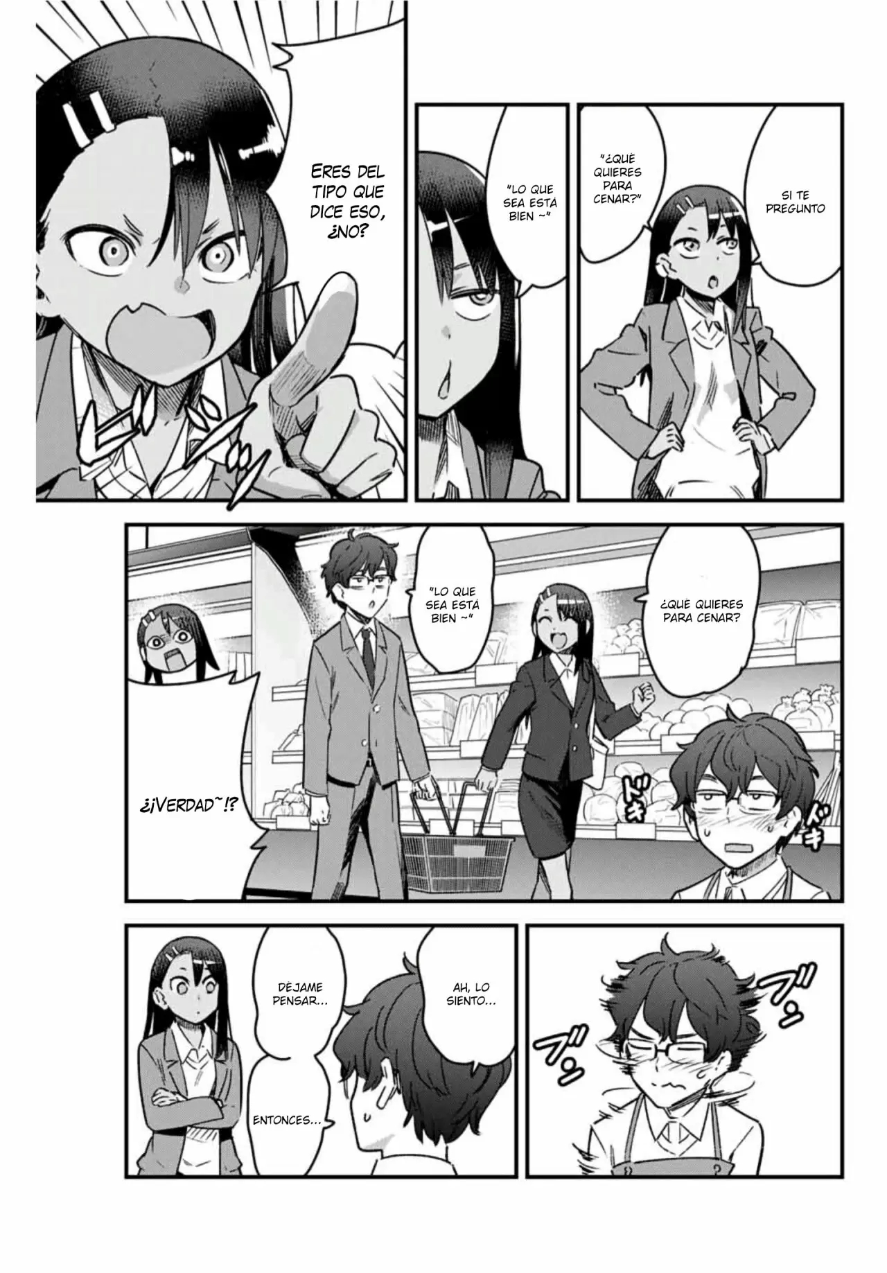 Please don't bully me, Nagatoro capítulo 68, página 13
