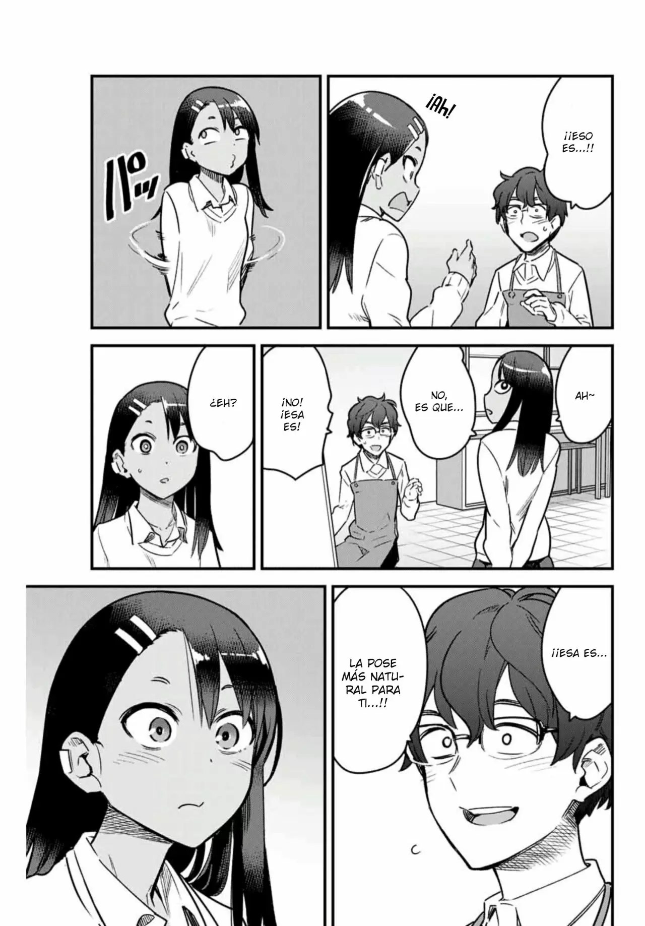 Please don't bully me, Nagatoro capítulo 68, página 17