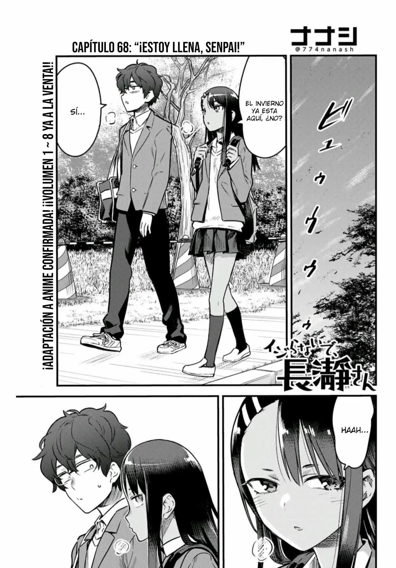 Please don't bully me, Nagatoro capítulo 69, página 3