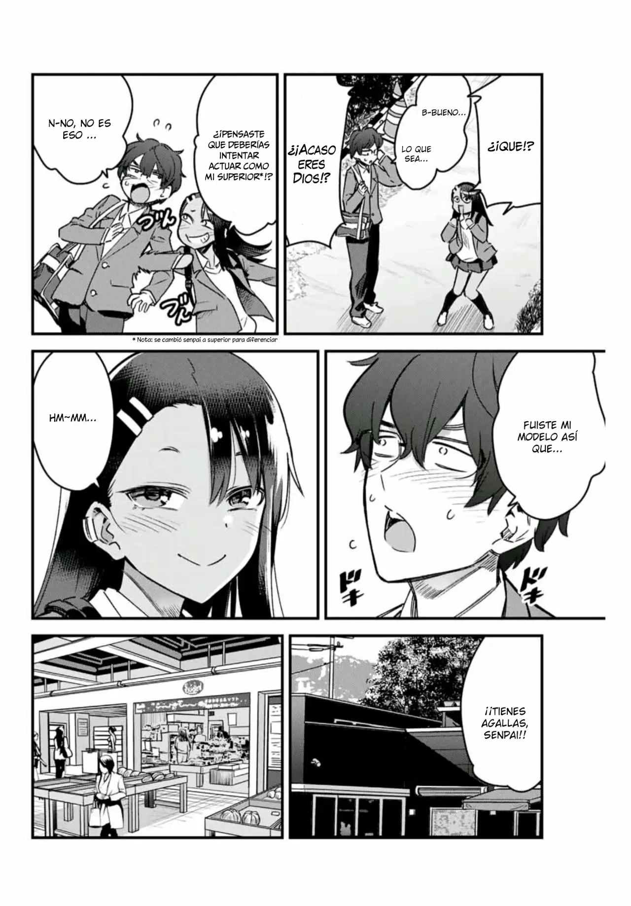 Please don't bully me, Nagatoro capítulo 69, página 8