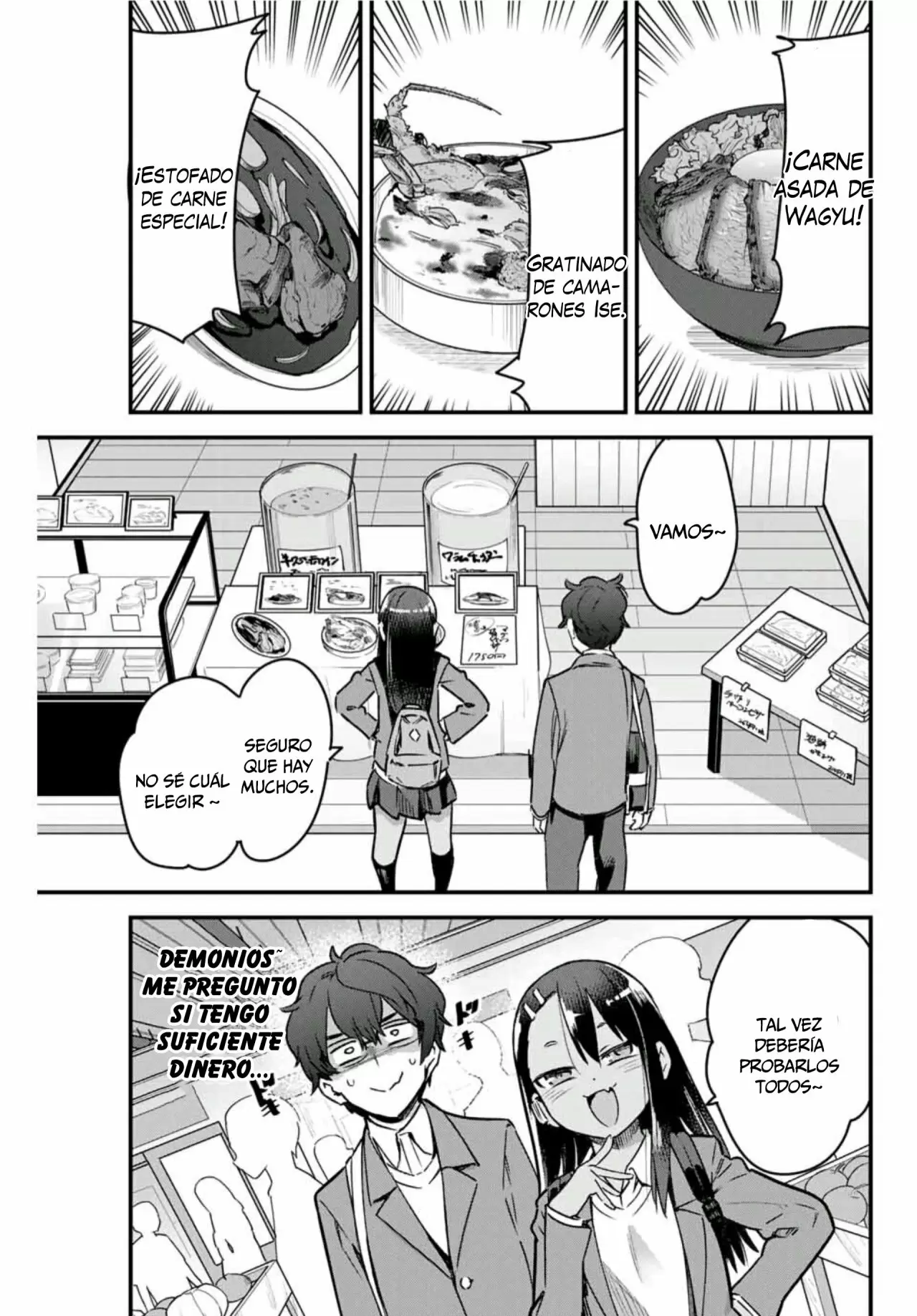 Please don't bully me, Nagatoro capítulo 69, página 9