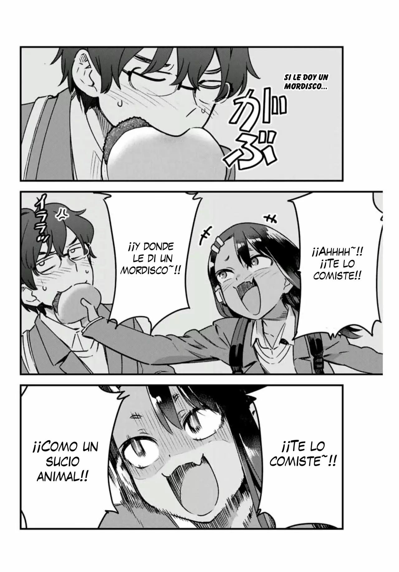 Please don't bully me, Nagatoro capítulo 69, página 14