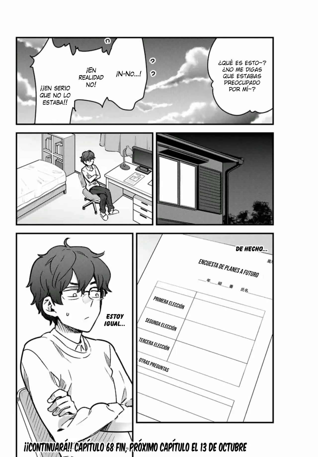Please don't bully me, Nagatoro capítulo 69, página 22