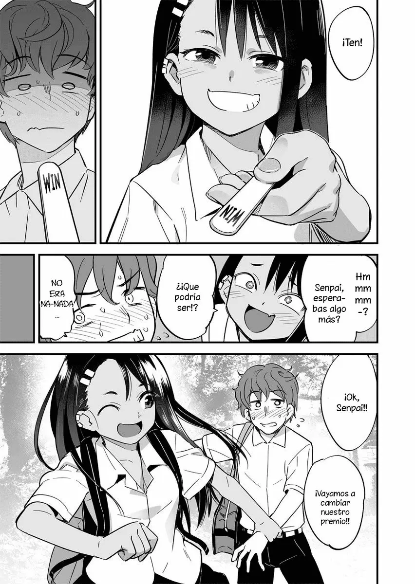 Please don't bully me, Nagatoro capítulo 7.5, página 5
