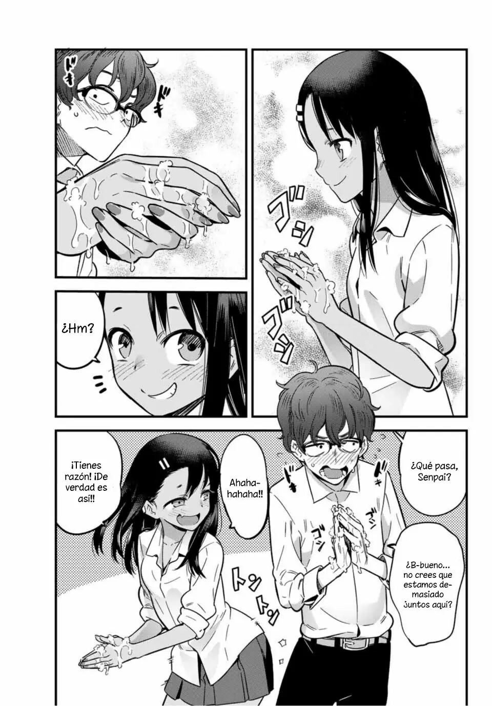 Please don't bully me, Nagatoro capítulo 7, página 4