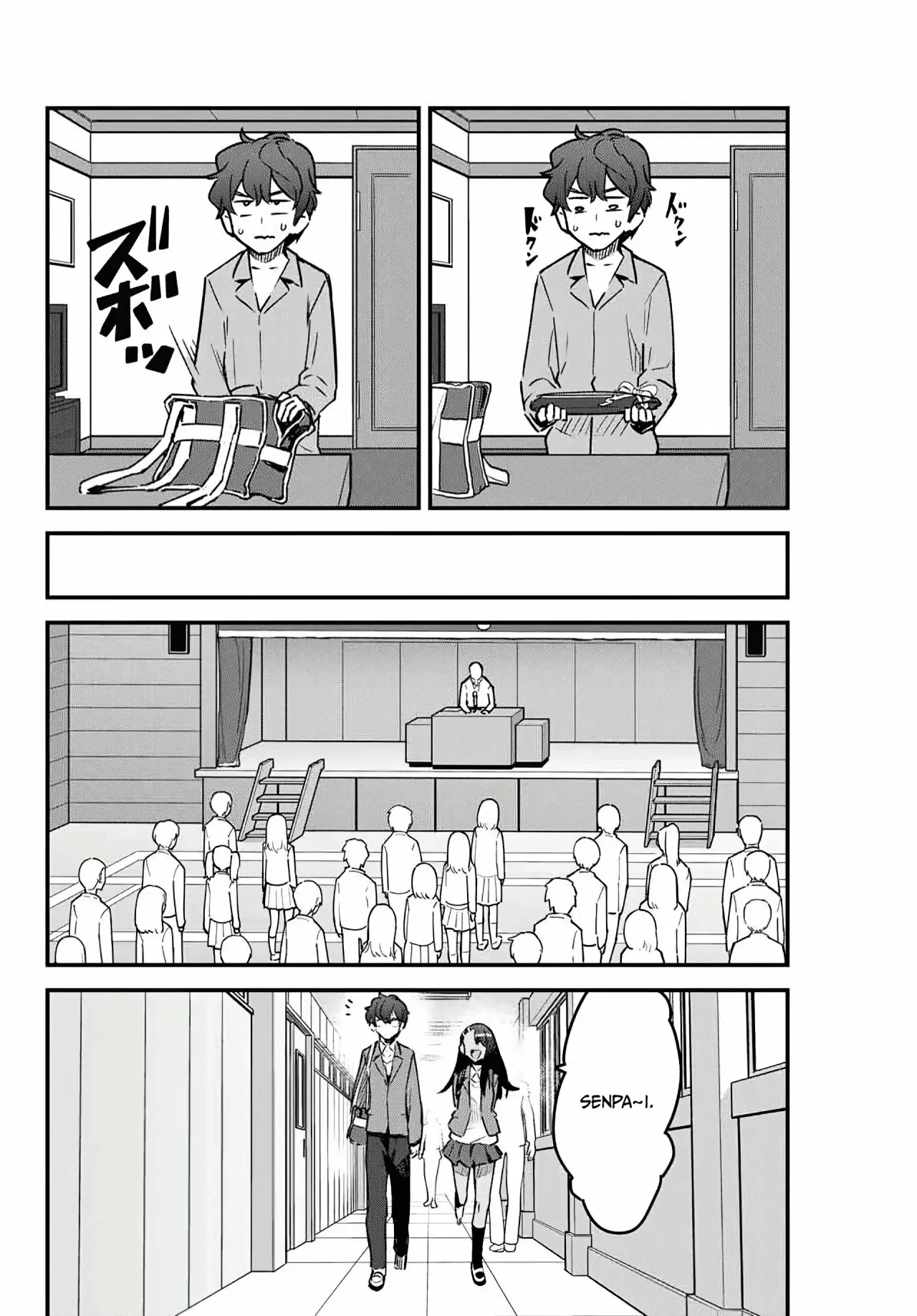 Please don't bully me, Nagatoro capítulo 70, página 8