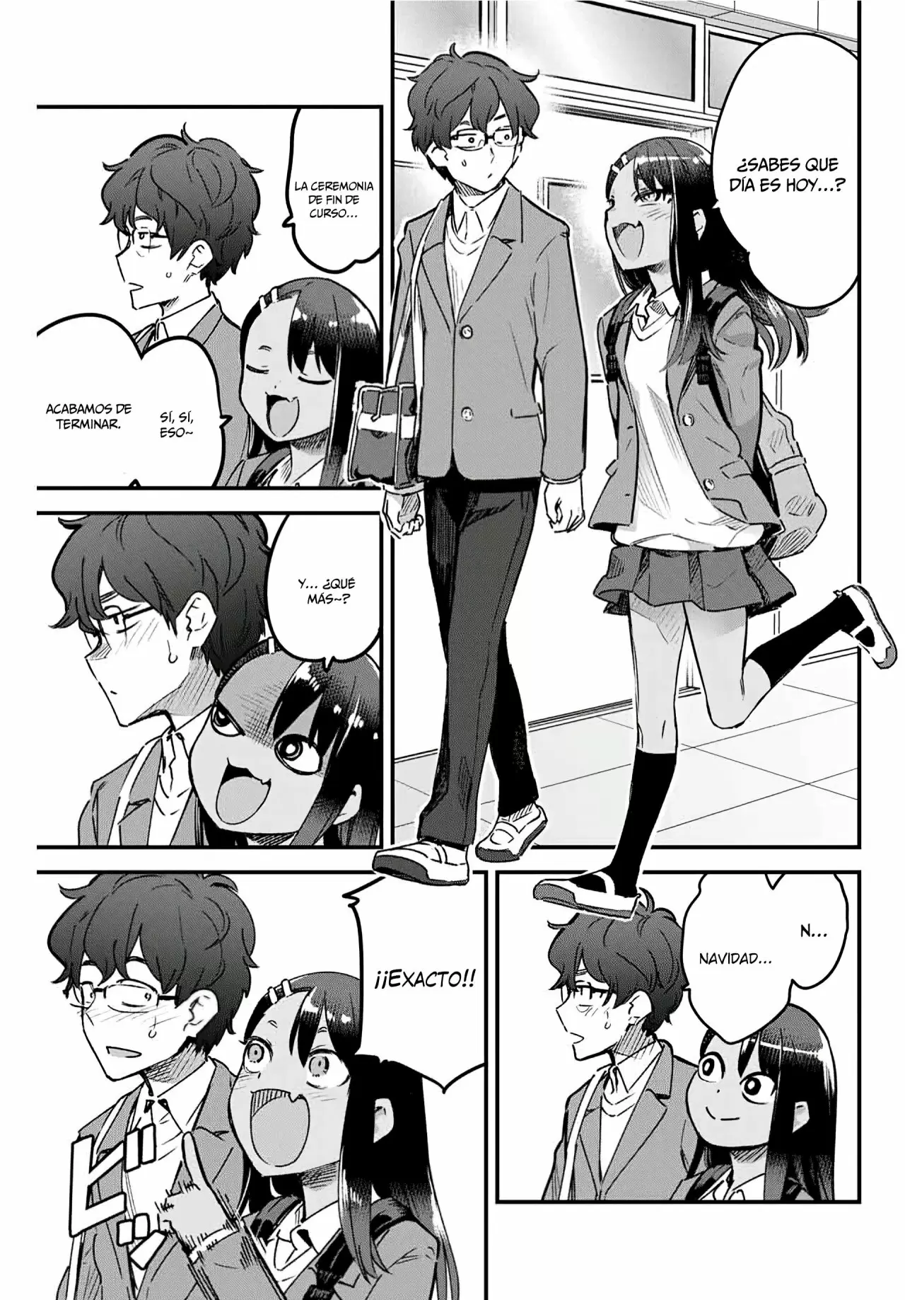 Please don't bully me, Nagatoro capítulo 70, página 9
