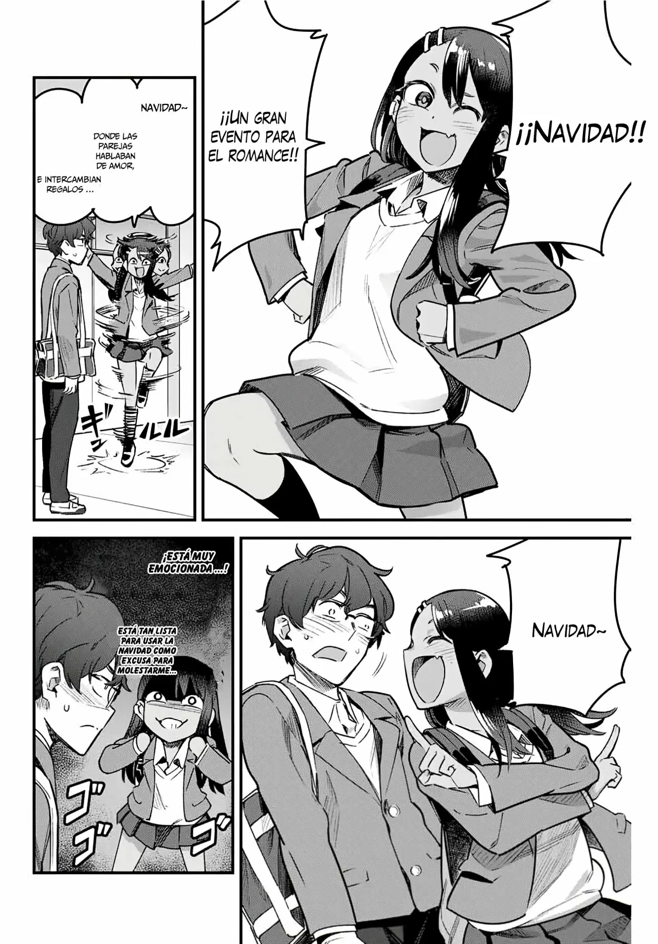Please don't bully me, Nagatoro capítulo 70, página 10