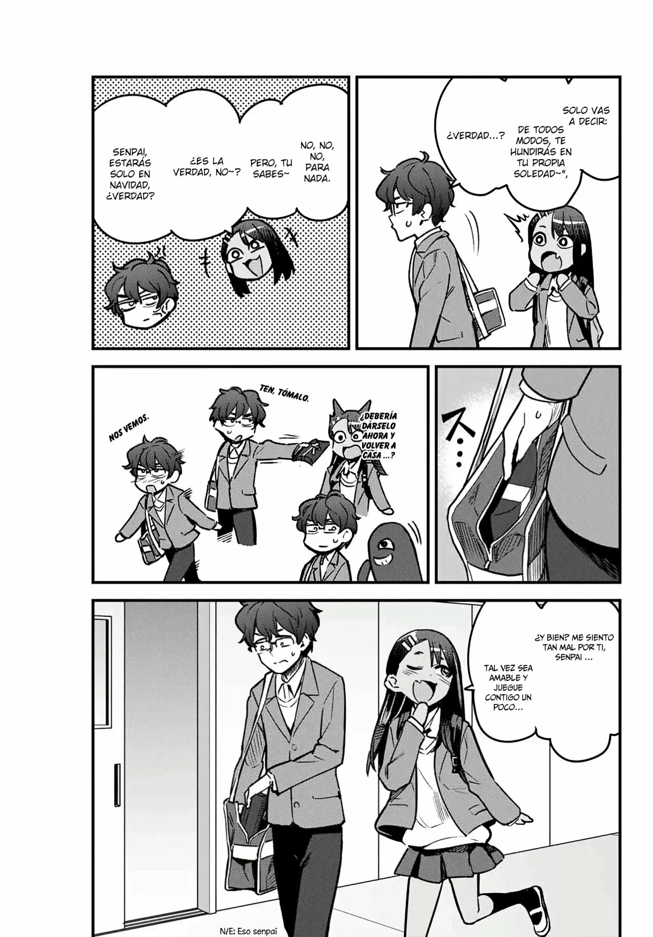 Please don't bully me, Nagatoro capítulo 70, página 11