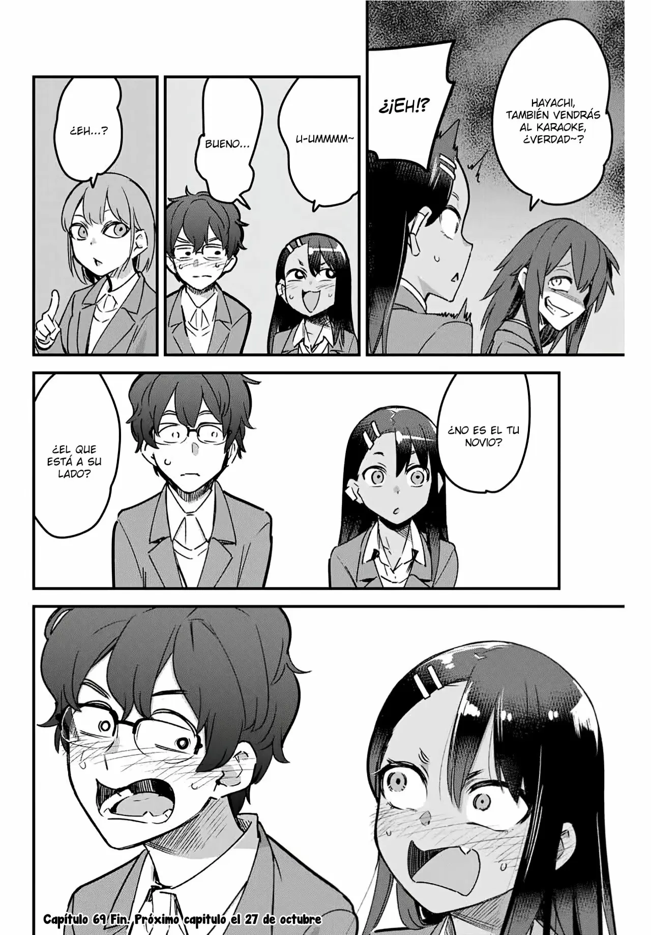 Please don't bully me, Nagatoro capítulo 70, página 18