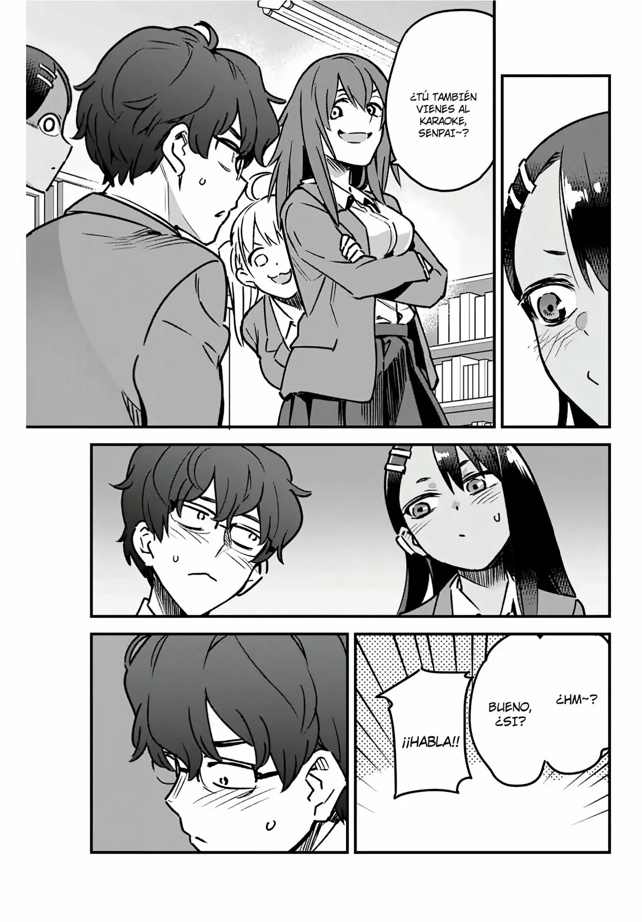 Please don't bully me, Nagatoro capítulo 71, página 4