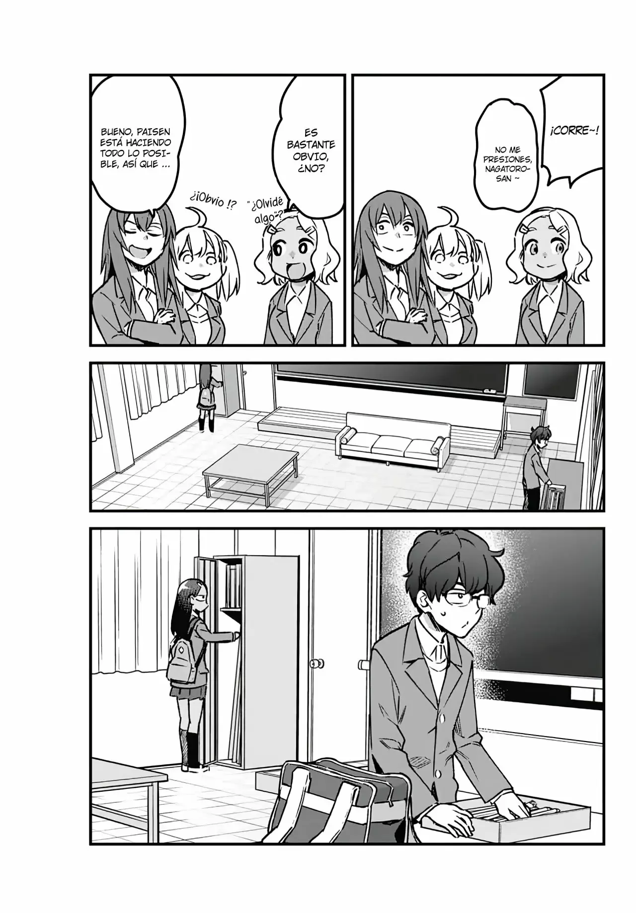 Please don't bully me, Nagatoro capítulo 71, página 6