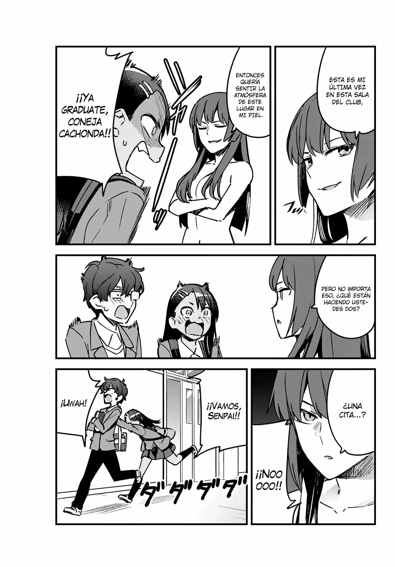 Please don't bully me, Nagatoro capítulo 71, página 10