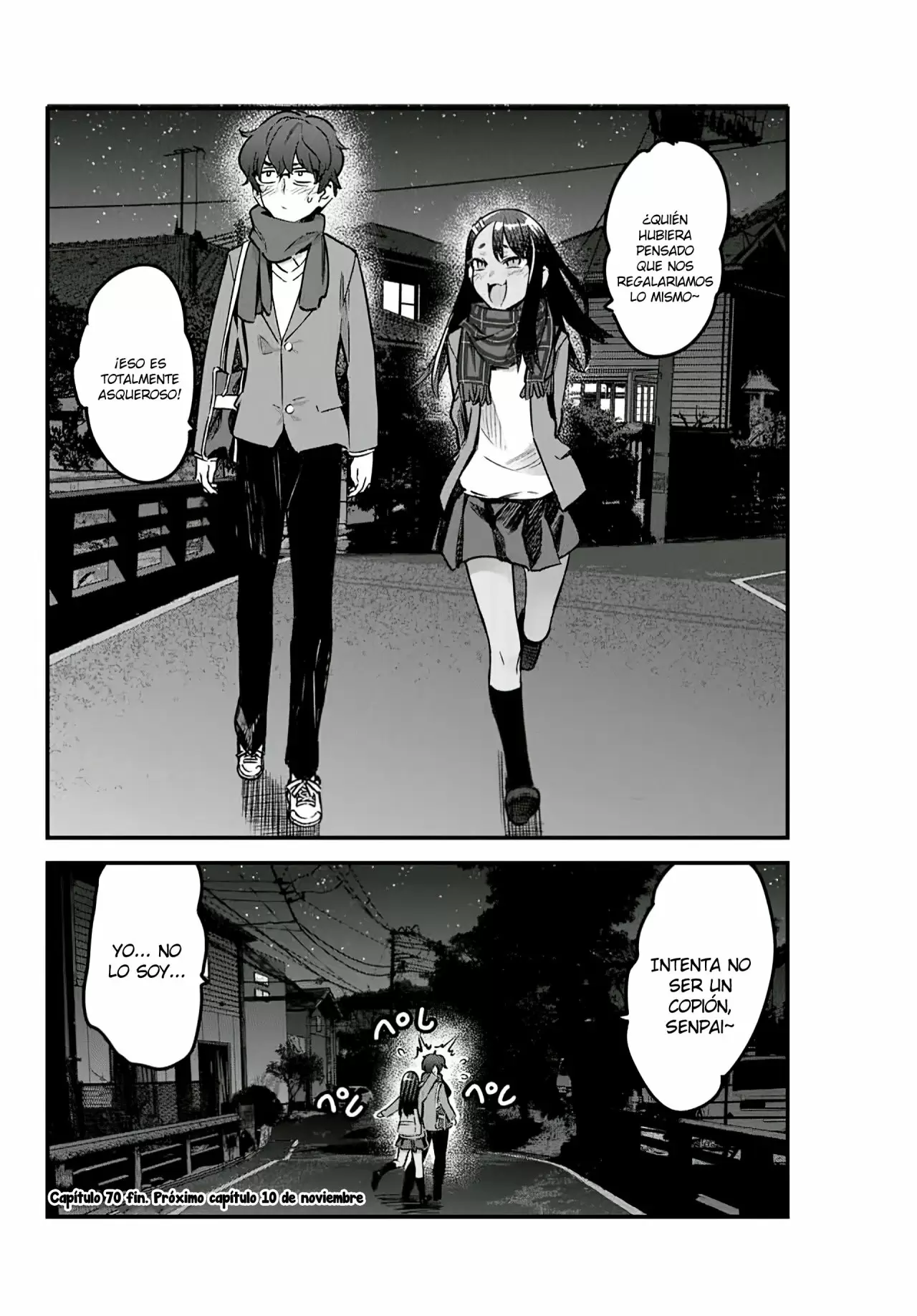 Please don't bully me, Nagatoro capítulo 71, página 25