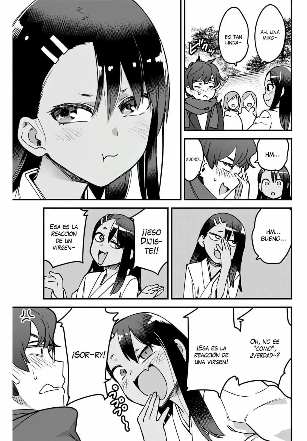 Please don't bully me, Nagatoro capítulo 72, página 12