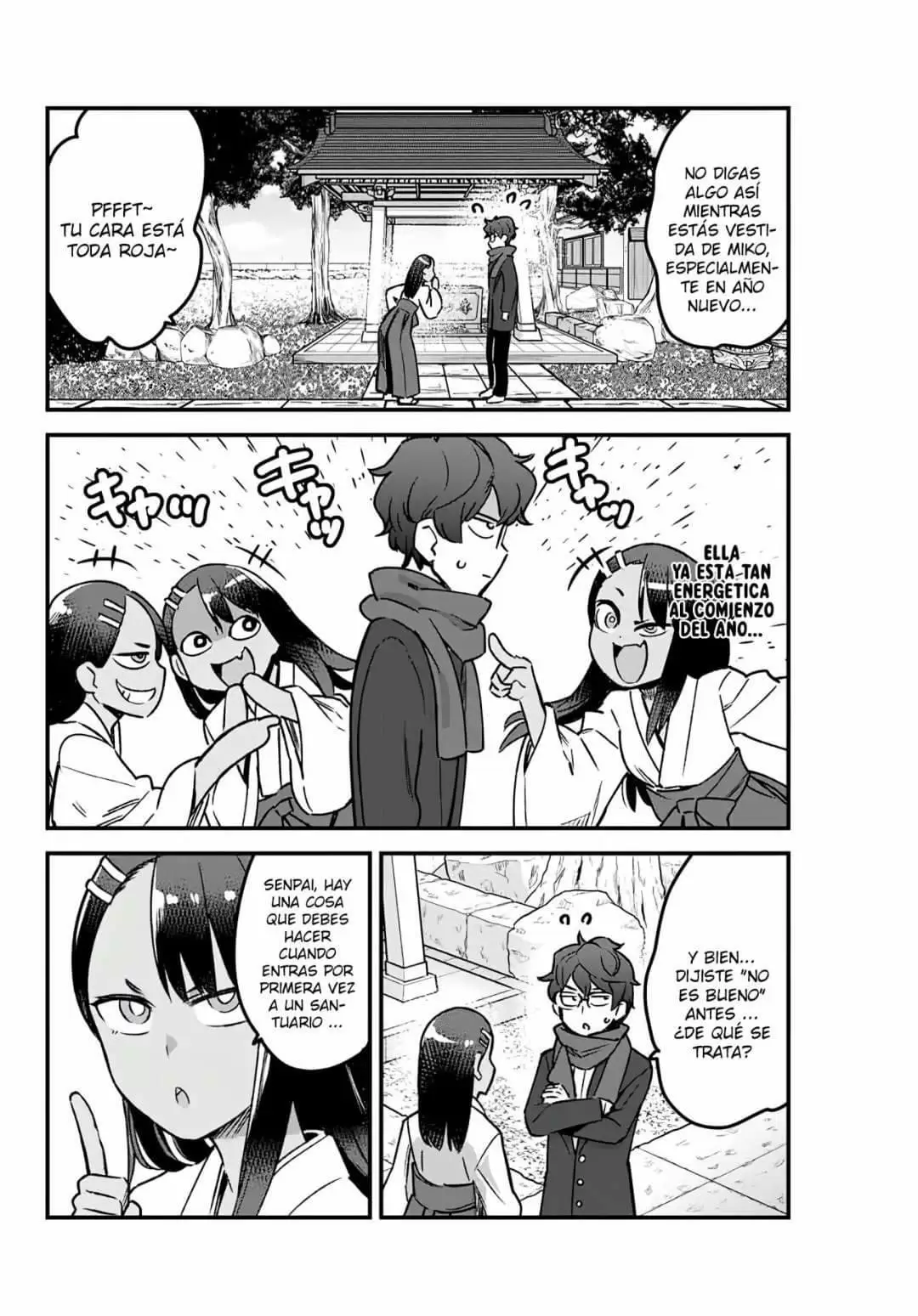 Please don't bully me, Nagatoro capítulo 72, página 13