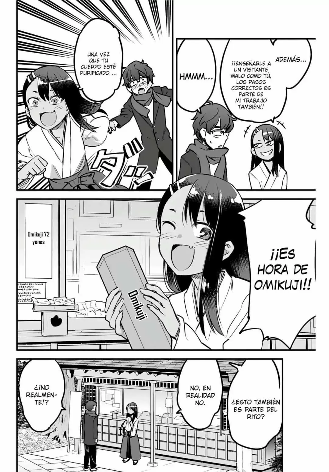 Please don't bully me, Nagatoro capítulo 72, página 15