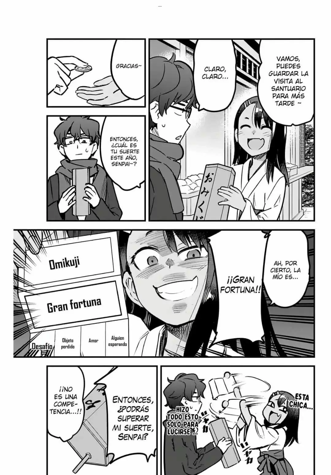 Please don't bully me, Nagatoro capítulo 72, página 16