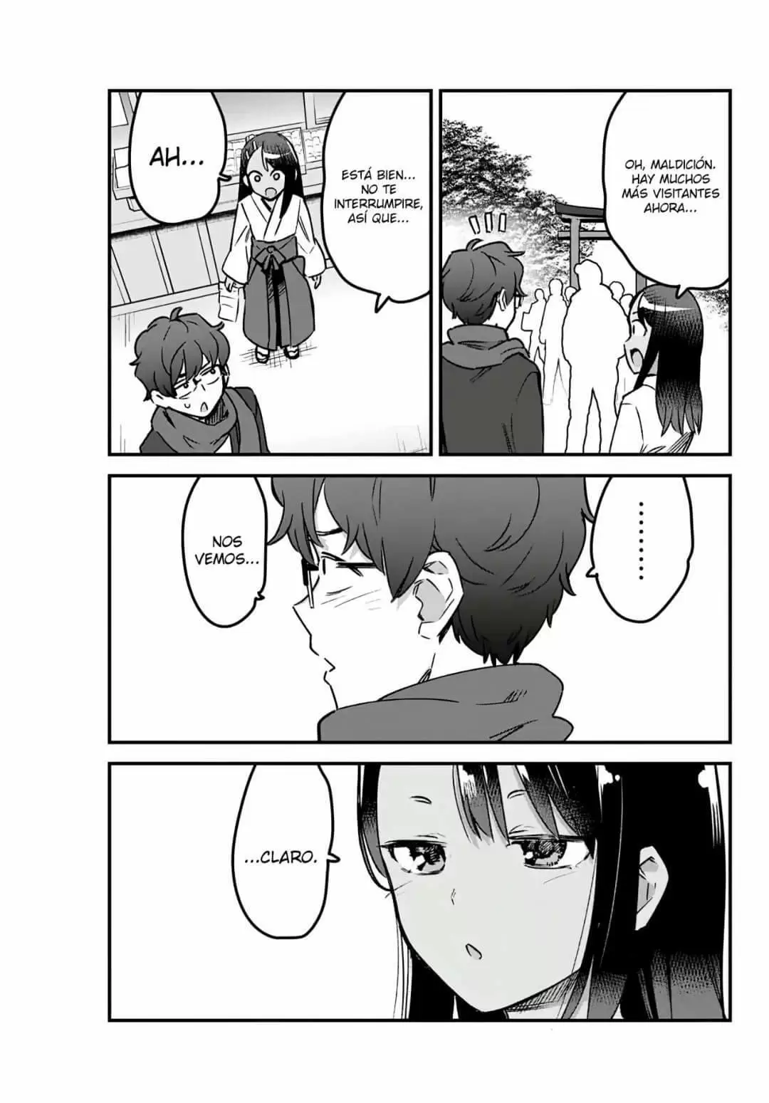 Please don't bully me, Nagatoro capítulo 72, página 18