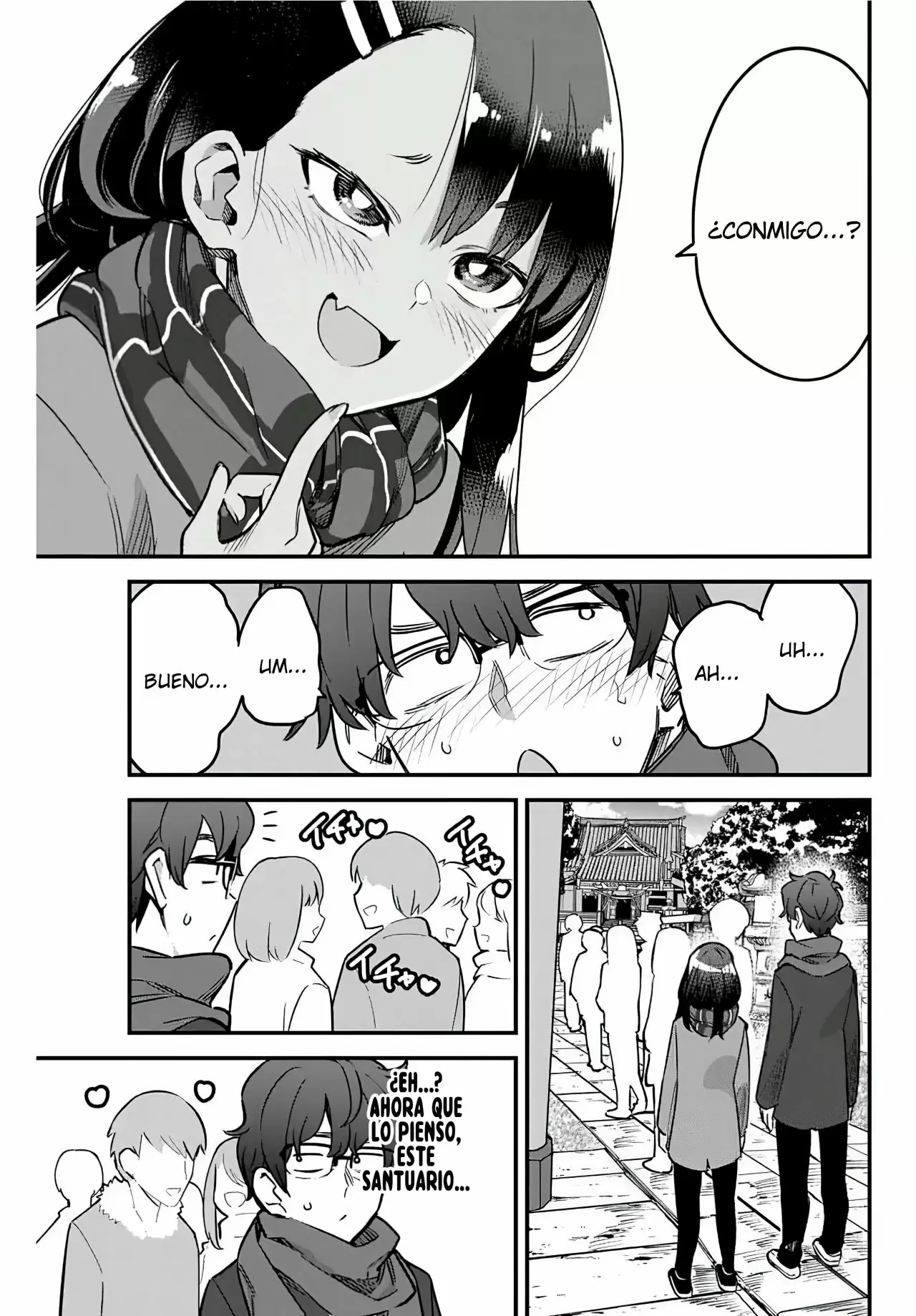Please don't bully me, Nagatoro capítulo 73, página 14