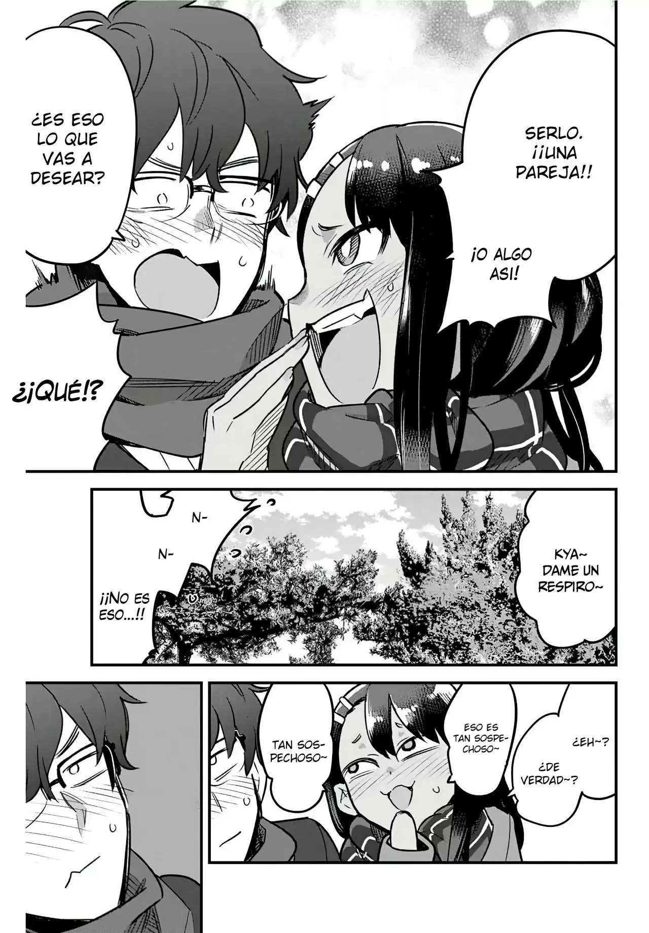 Please don't bully me, Nagatoro capítulo 73, página 16