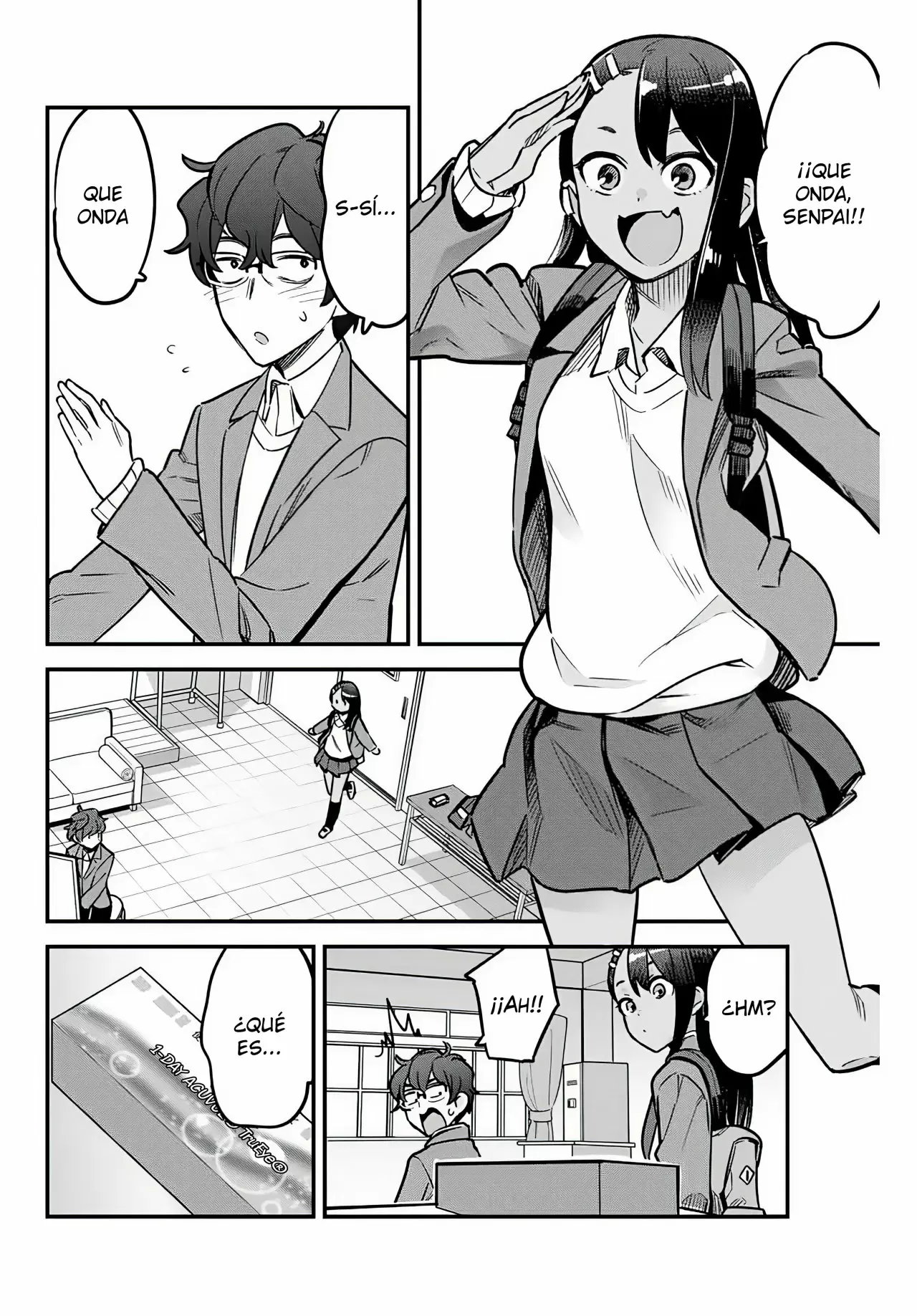 Please don't bully me, Nagatoro capítulo 74, página 3
