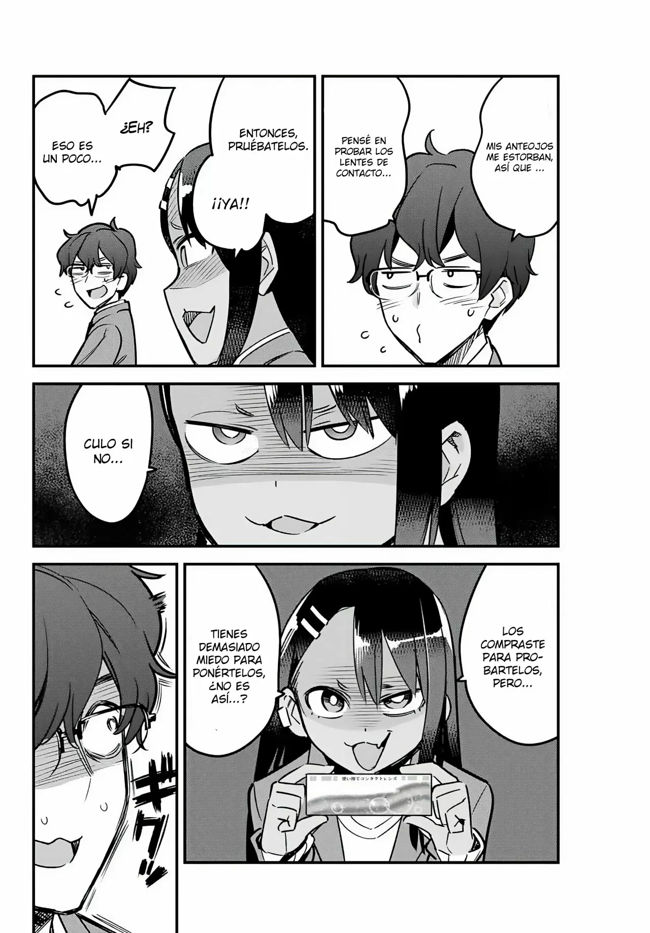 Please don't bully me, Nagatoro capítulo 74, página 5