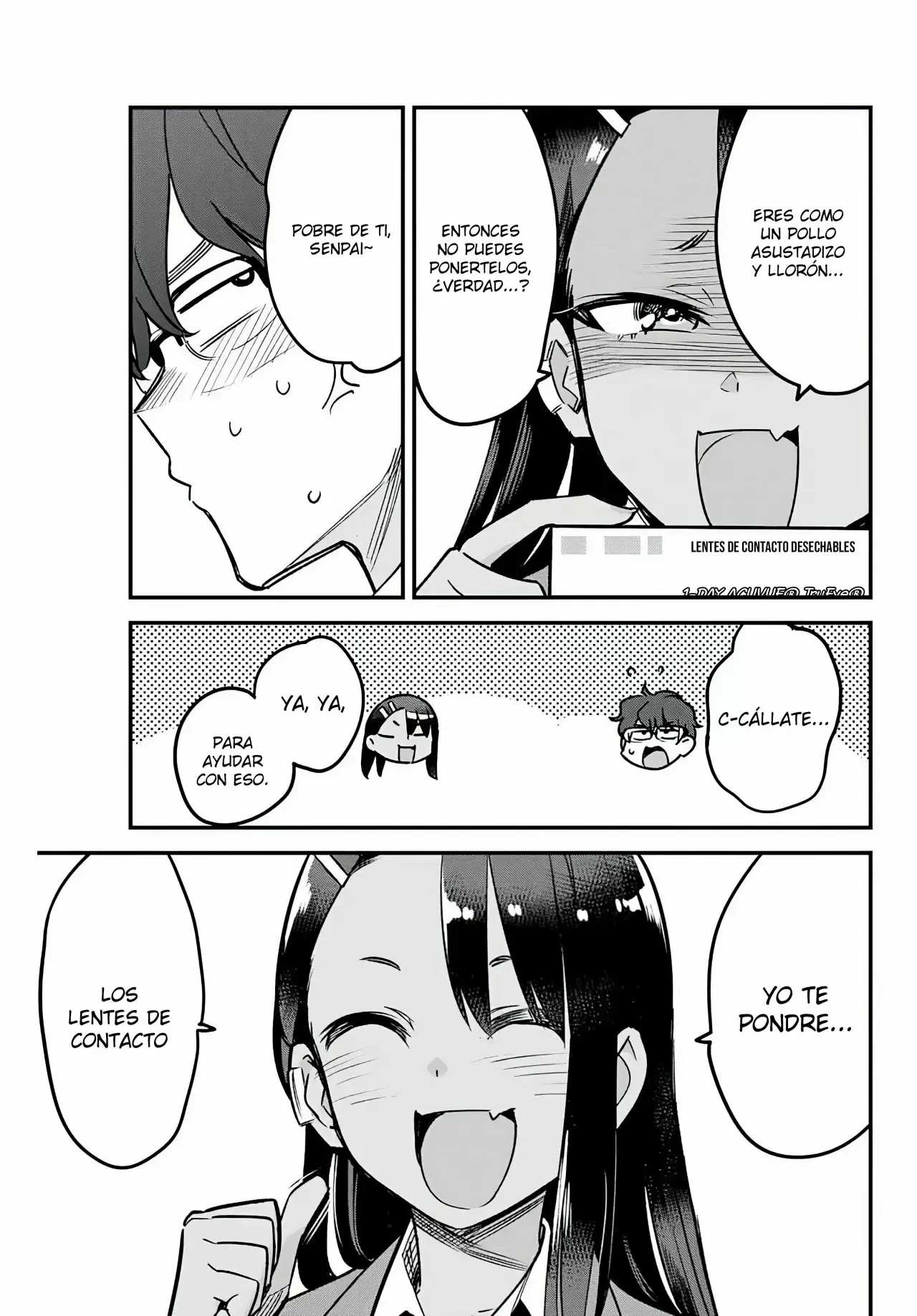 Please don't bully me, Nagatoro capítulo 74, página 6