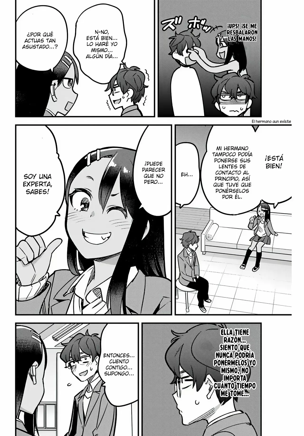 Please don't bully me, Nagatoro capítulo 74, página 7