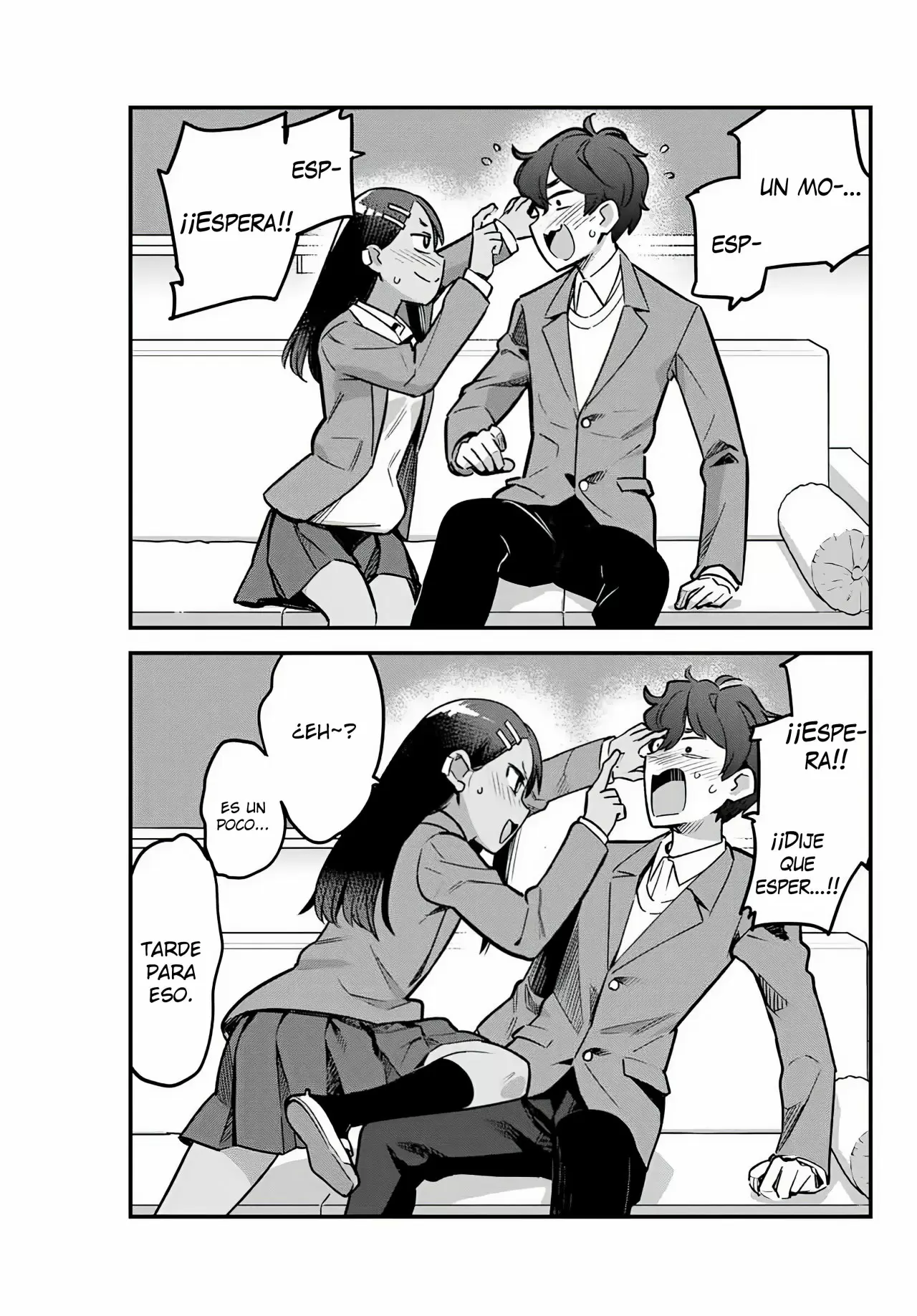 Please don't bully me, Nagatoro capítulo 74, página 12