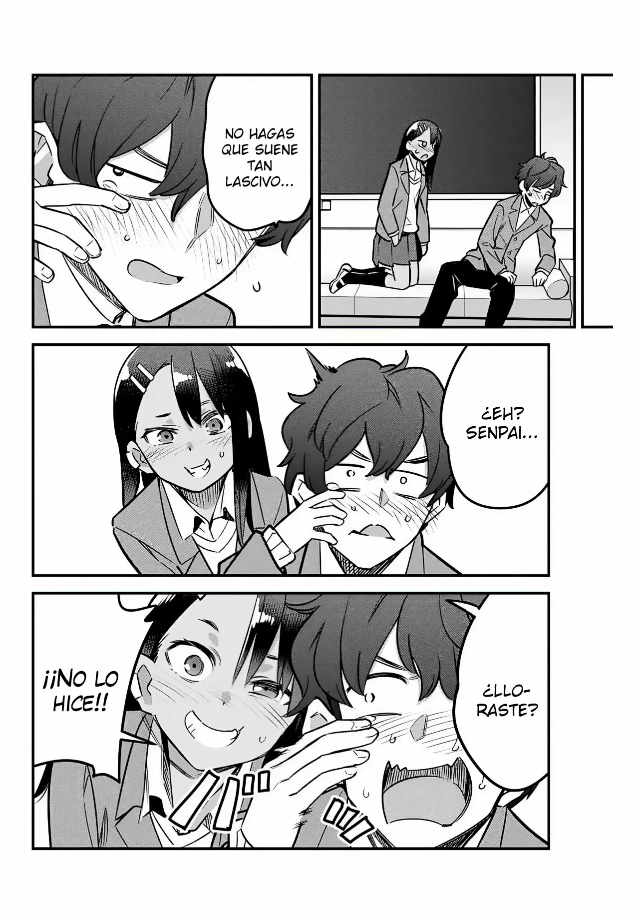 Please don't bully me, Nagatoro capítulo 74, página 15