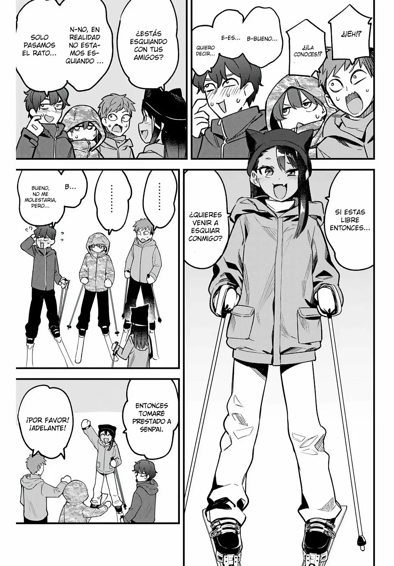 Please don't bully me, Nagatoro capítulo 75, página 8