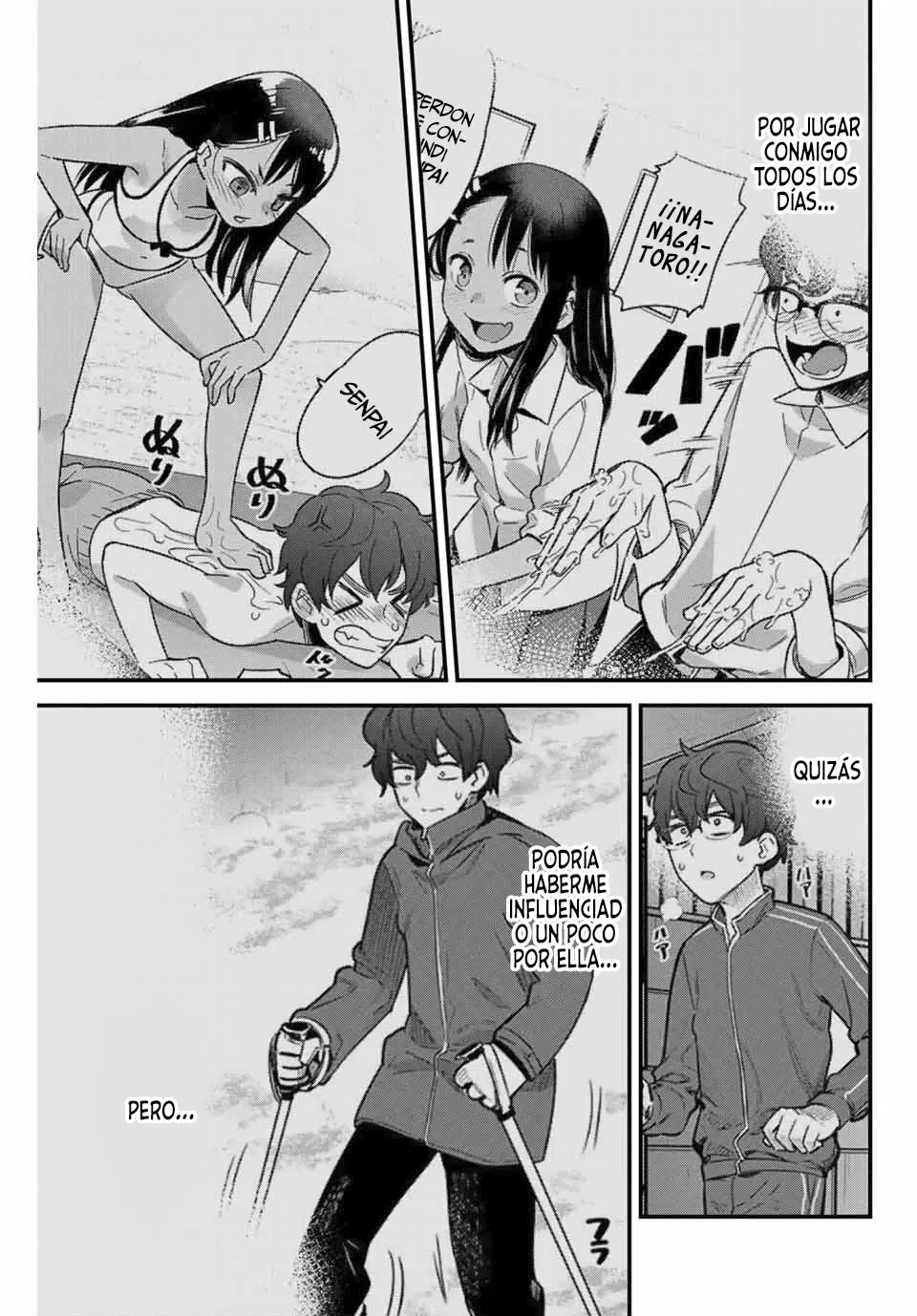Please don't bully me, Nagatoro capítulo 77, página 6