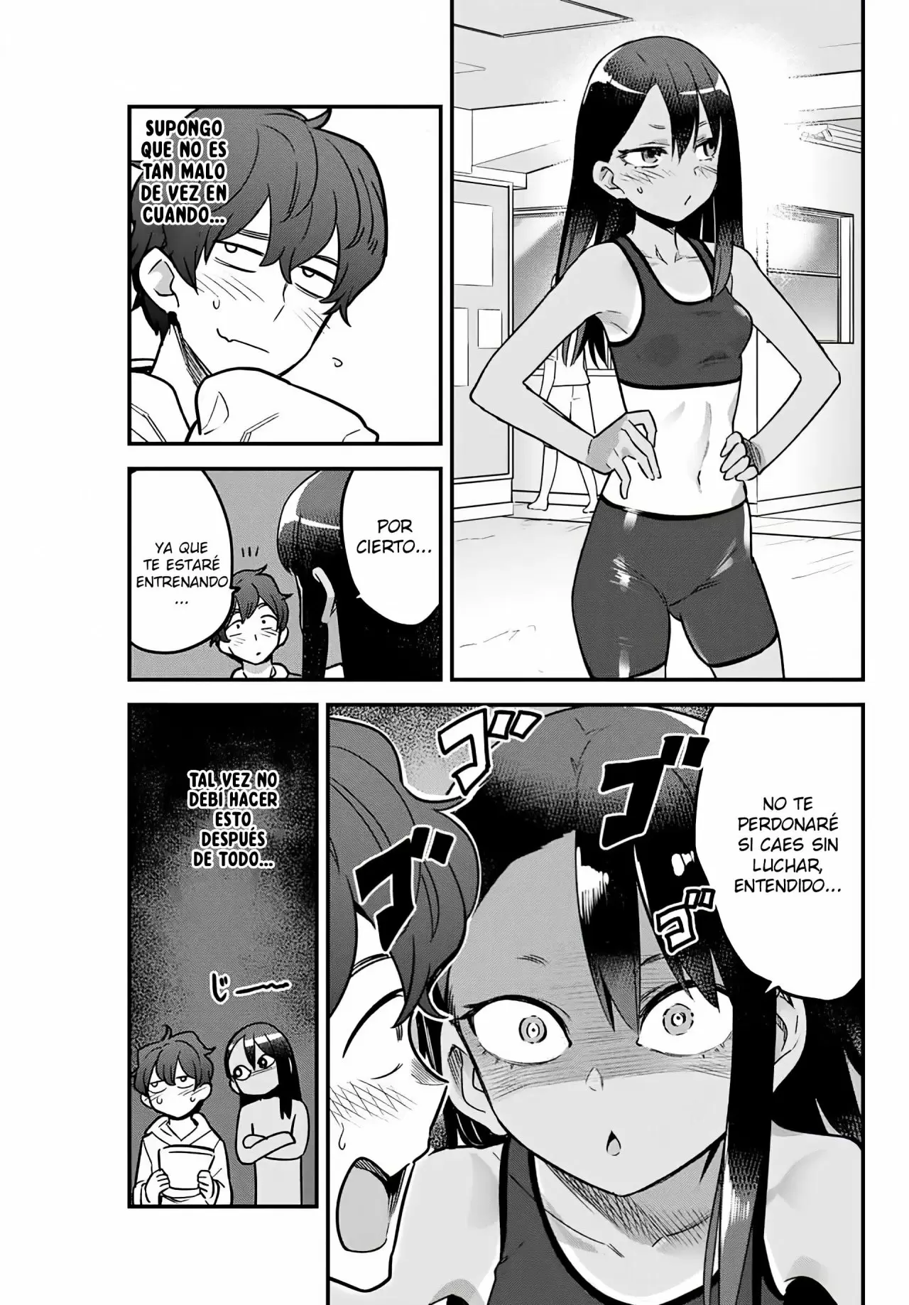 Please don't bully me, Nagatoro capítulo 78, página 14