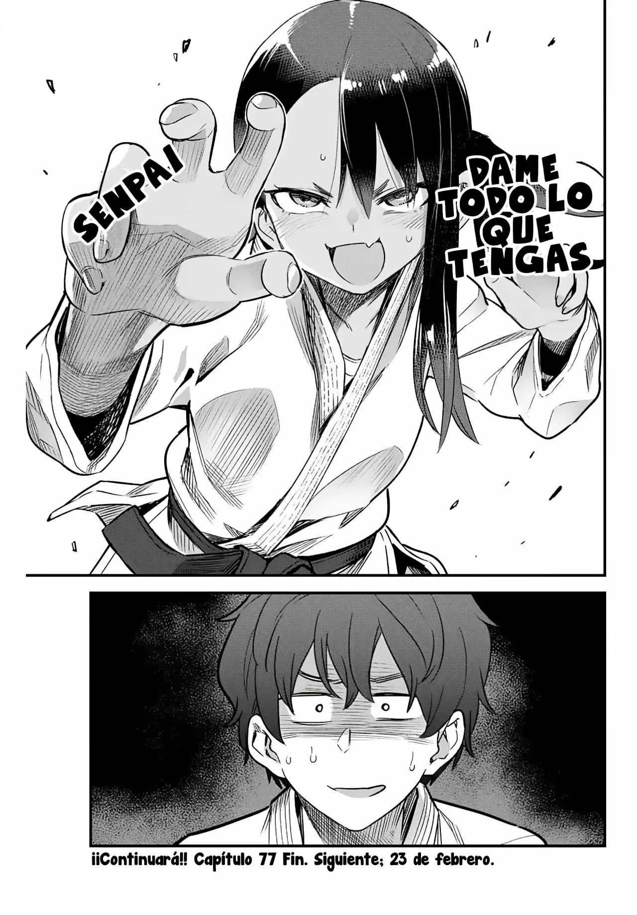 Please don't bully me, Nagatoro capítulo 78, página 18