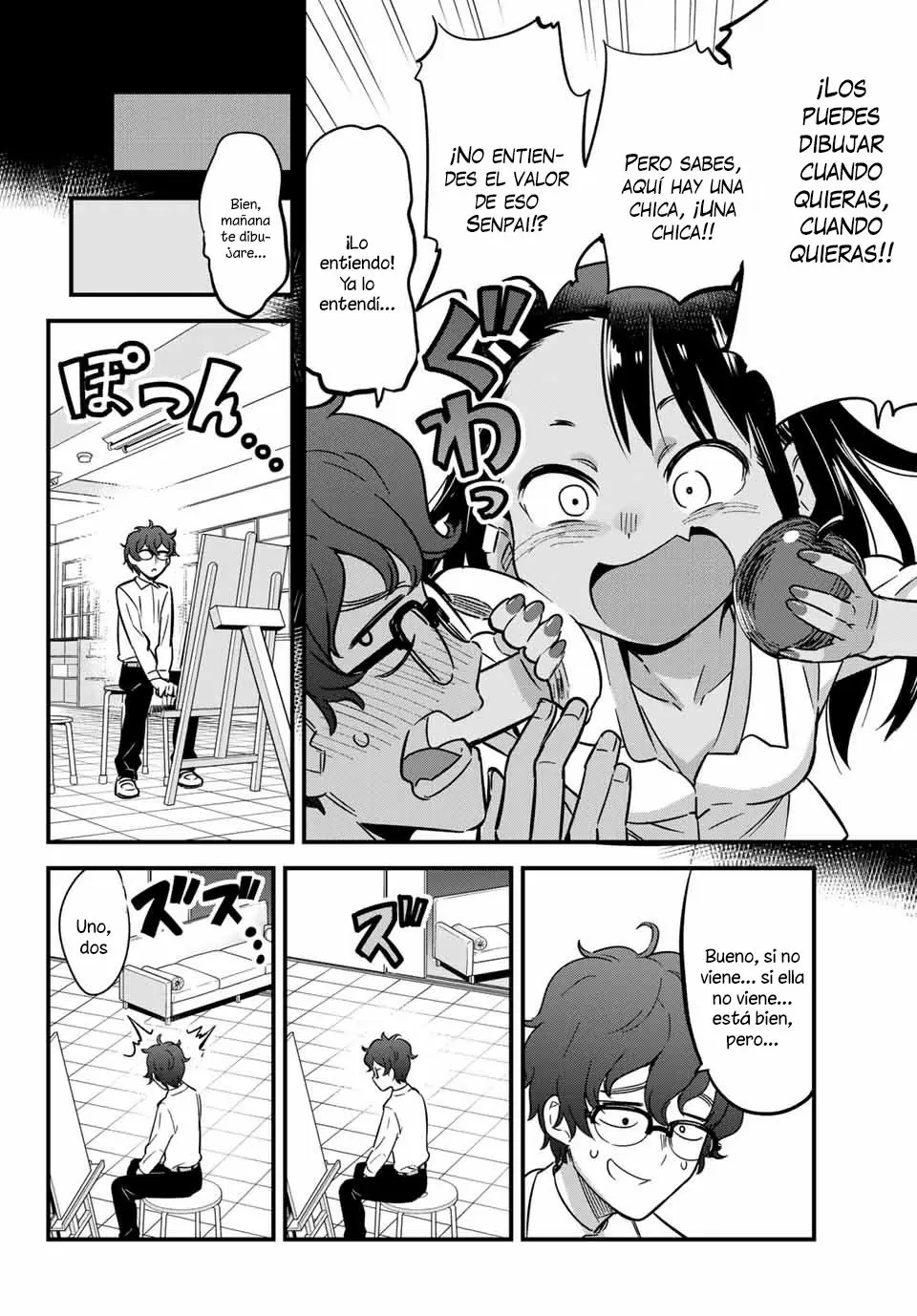 Please don't bully me, Nagatoro capítulo 8, página 3