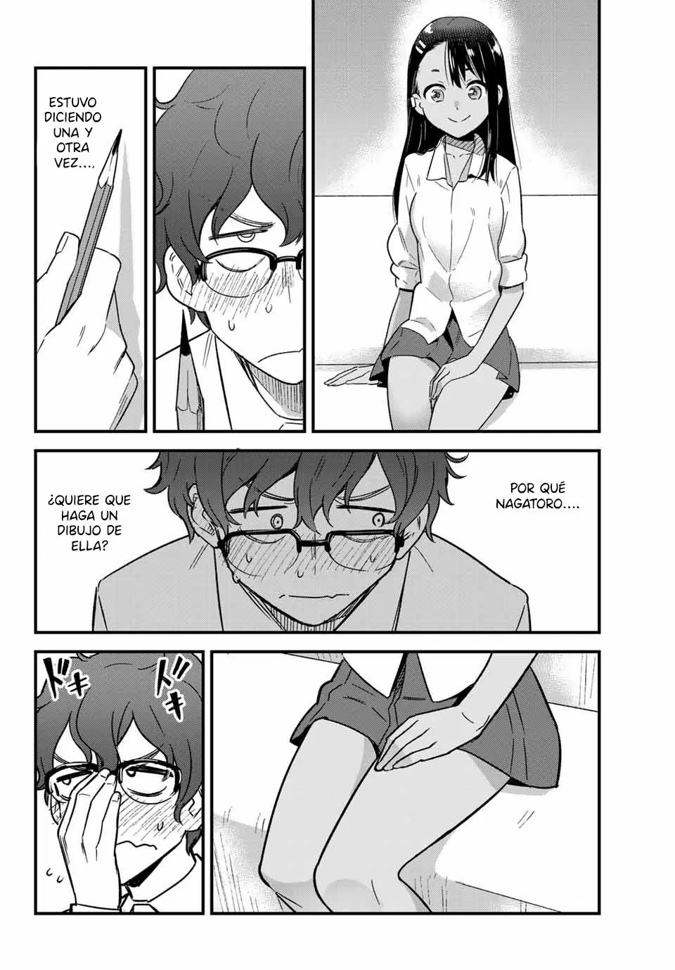 Please don't bully me, Nagatoro capítulo 8, página 7
