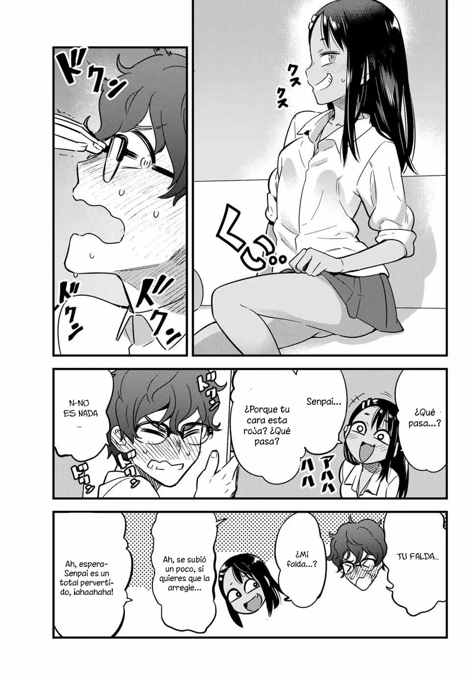 Please don't bully me, Nagatoro capítulo 8, página 8