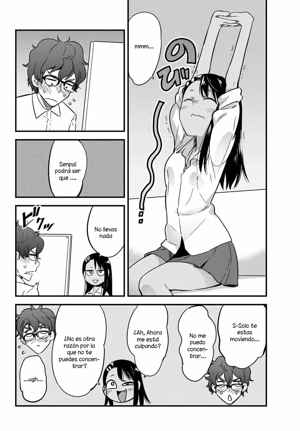 Please don't bully me, Nagatoro capítulo 8, página 9