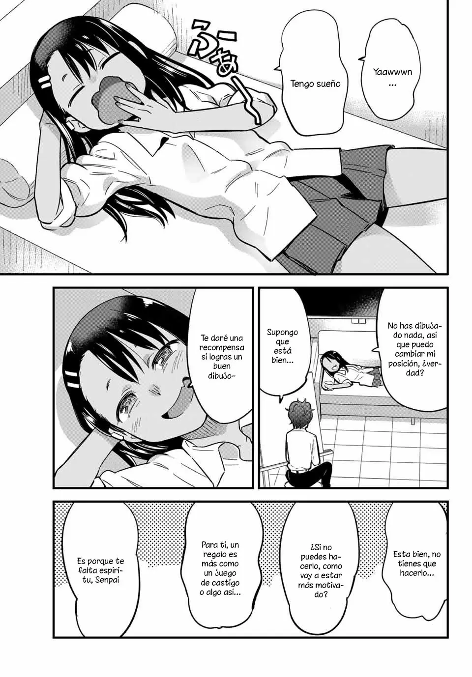 Please don't bully me, Nagatoro capítulo 8, página 10