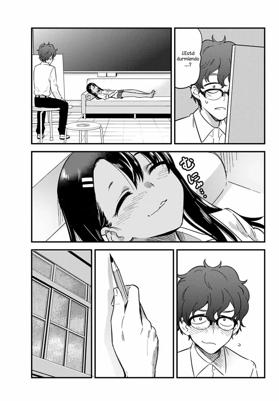Please don't bully me, Nagatoro capítulo 8, página 12