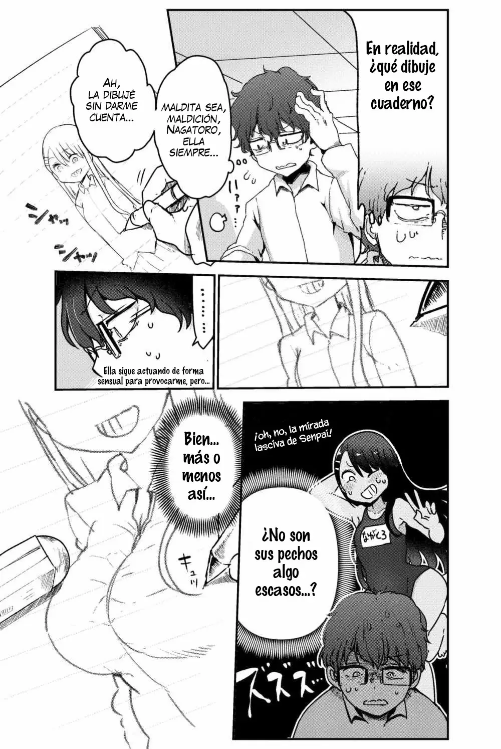 Please don't bully me, Nagatoro capítulo 80.1, página 13