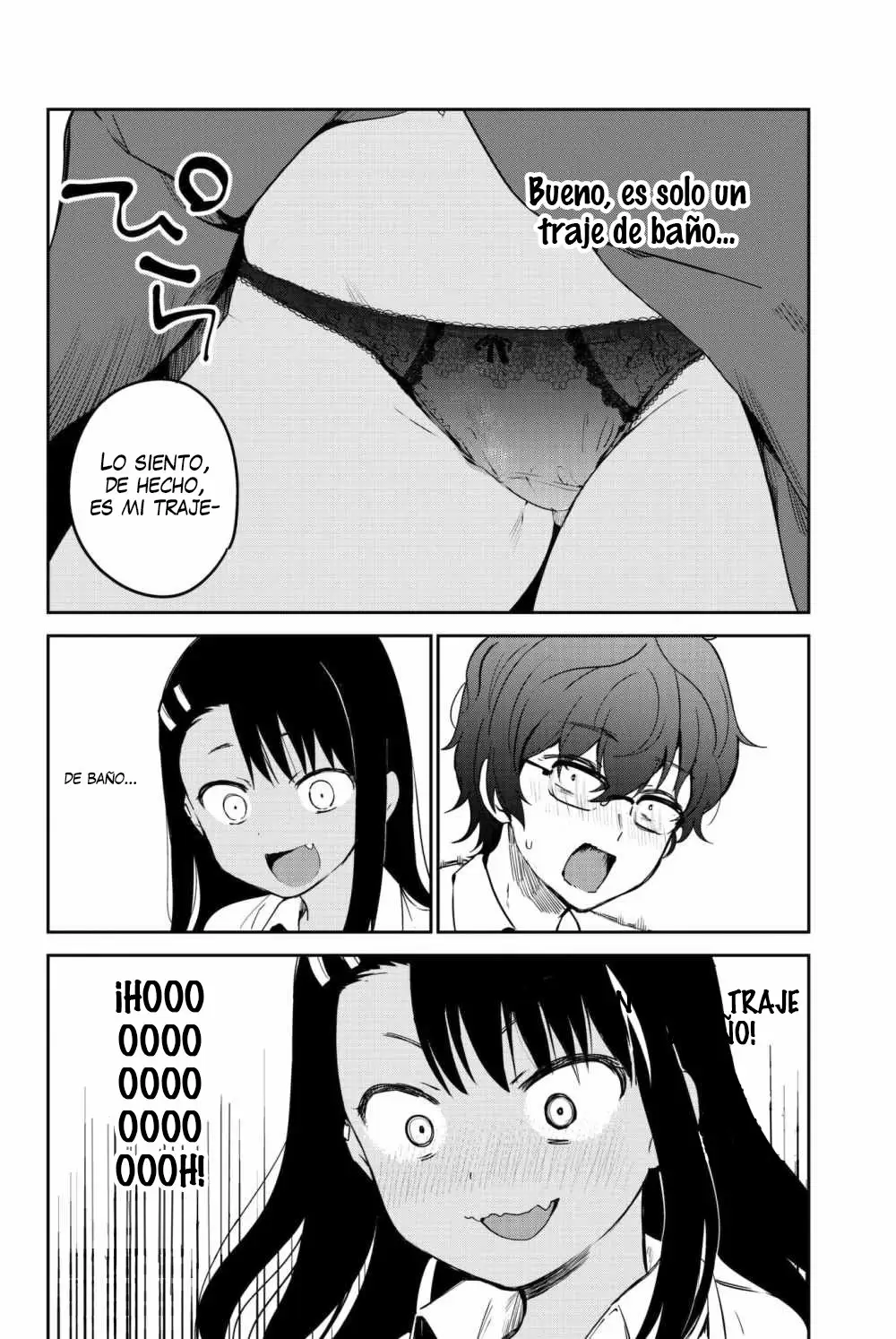 Please don't bully me, Nagatoro capítulo 80.1, página 19