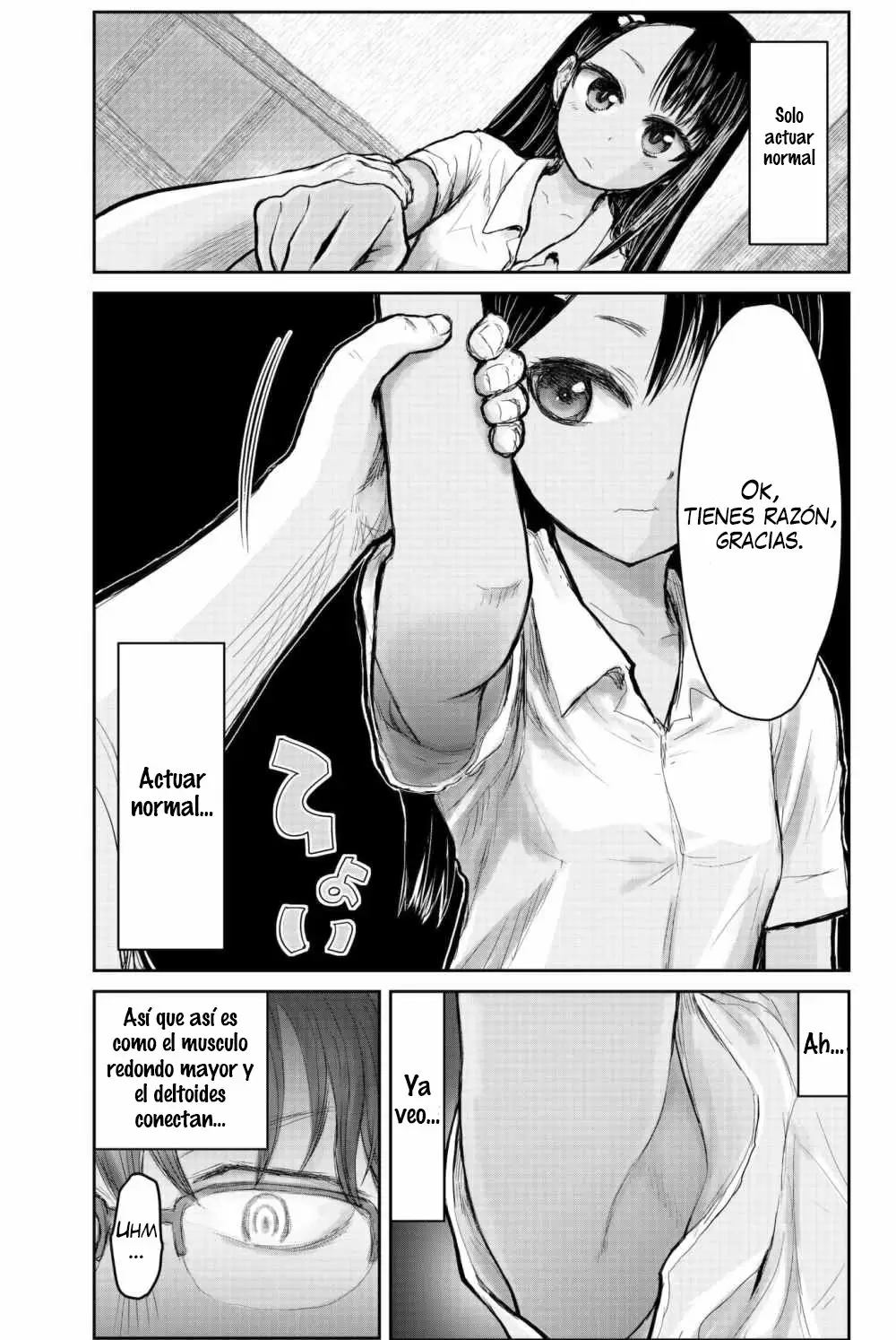 Please don't bully me, Nagatoro capítulo 80.1, página 22