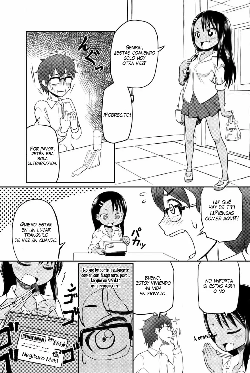 Please don't bully me, Nagatoro capítulo 80.1, página 24