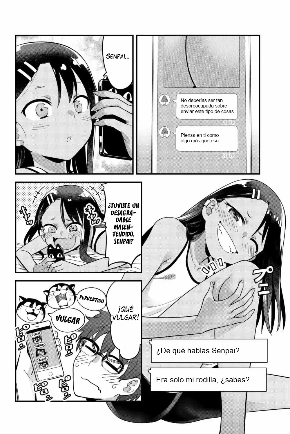 Please don't bully me, Nagatoro capítulo 80.1, página 33