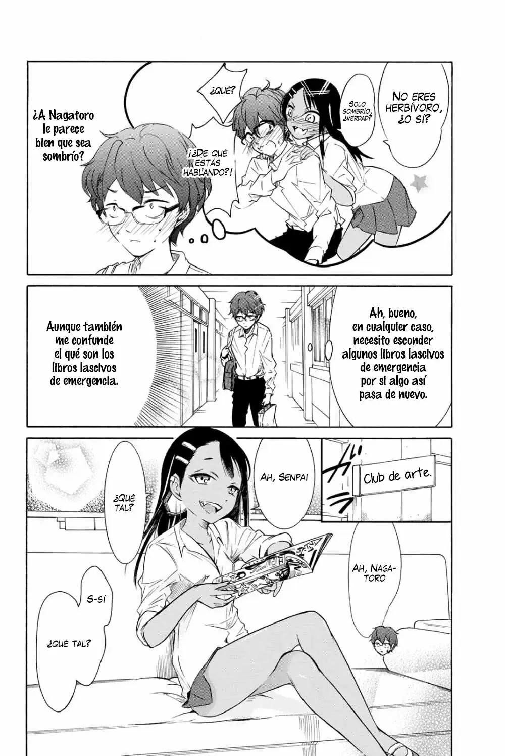 Please don't bully me, Nagatoro capítulo 80.2, página 9