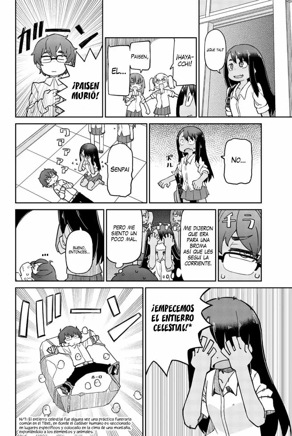 Please don't bully me, Nagatoro capítulo 80.2, página 11