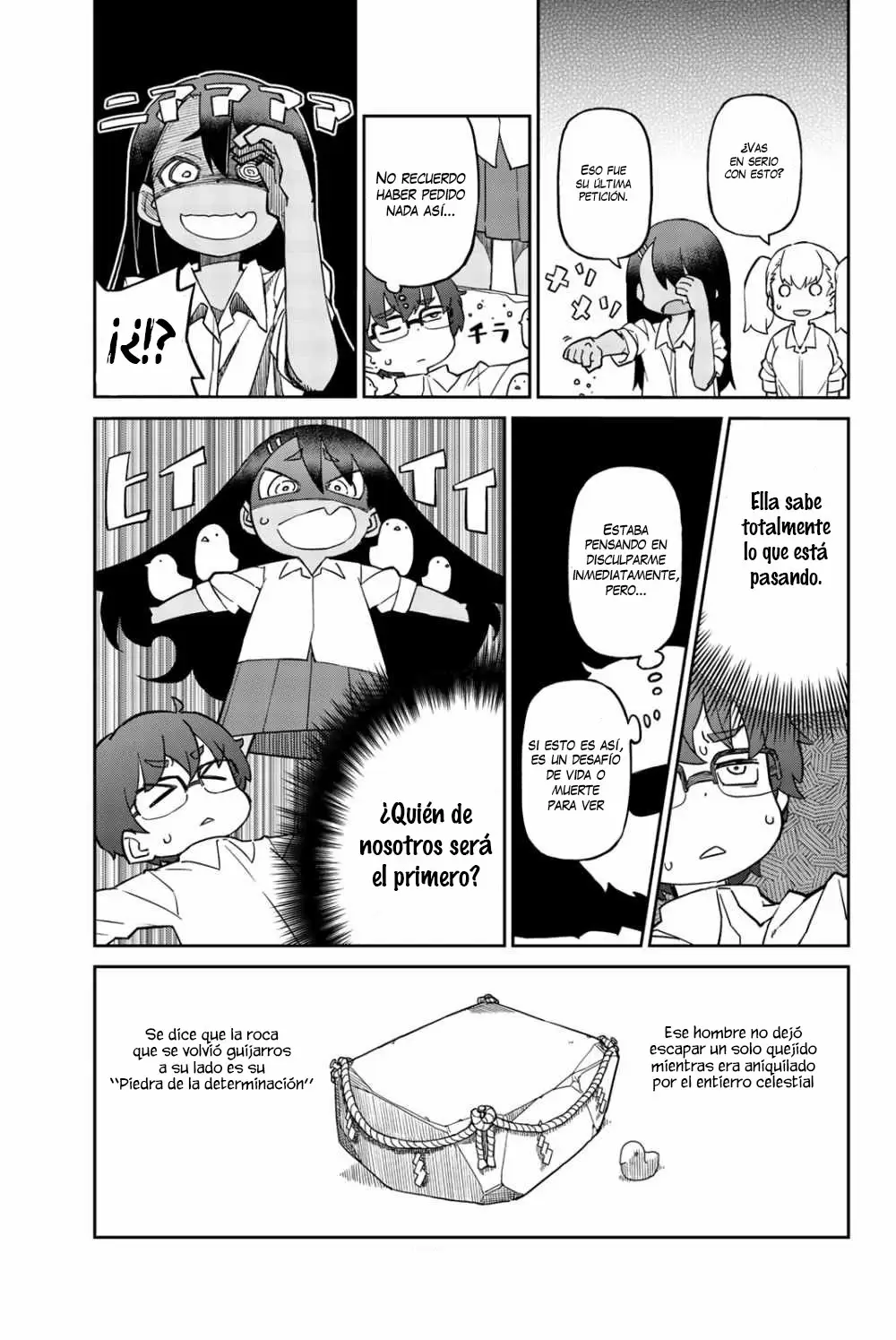 Please don't bully me, Nagatoro capítulo 80.2, página 12
