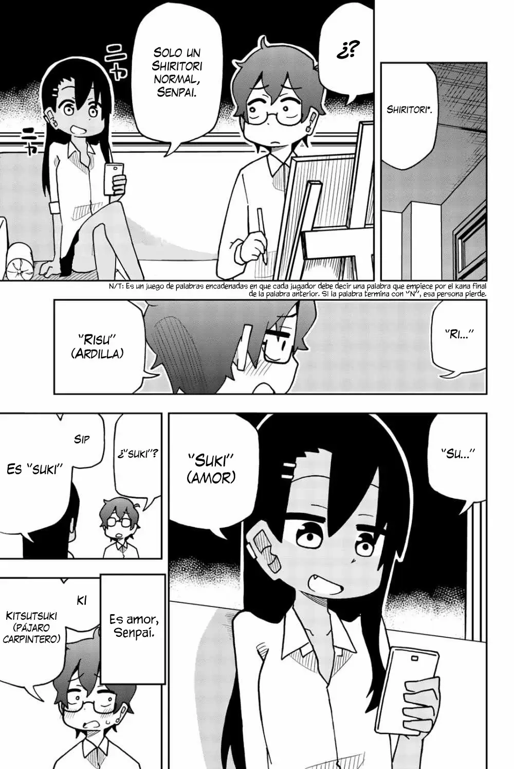 Please don't bully me, Nagatoro capítulo 80.2, página 14